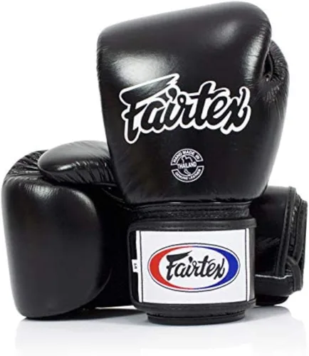 Vista 10 de Fairtex BGV1BR - Guantes de boxeo transpirables de Muay Thai para hombres, mujeres, niños Guantes de MMA, kickboxing, gimnasio, entrenamiento