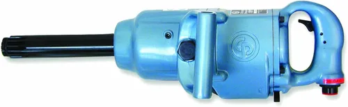 Vista 4 de Chicago Pneumatic CP797-6 Llave de impacto neumática de 1 pulgada, yunque de ext, mango en D, carcasa de metal, par máximo de 1400 ft.lbs, 4200 RPM