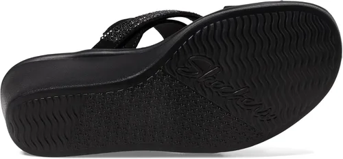 Vista 3 de Skechers Sandalias de cuña Rumble on-Social Glam para mujer