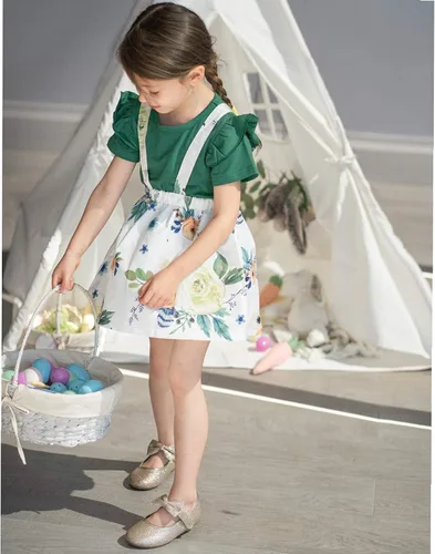 Vista 3 de Felix & Flora Toddler Little Girl Dress Shoes - Girl Mary Jane Flats Party School Wedding
