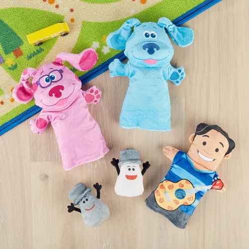 Vista 5 de Melissa & Doug Blue's Clues & You! Marionetas de mano y dedo (5 piezas)
