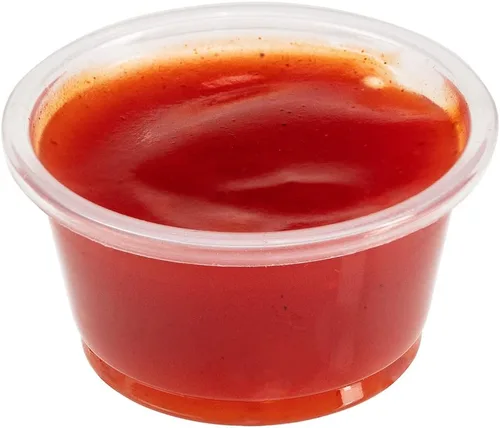 Vista 9 de Restaurantware RW Base - Tazas de salsa de 0.8 onzas, 2000 tazas de condimento aptas para microondas, resistentes a las grietas, desechables de Negro