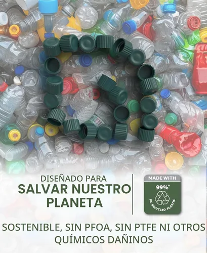 Vista 9 de WILLOW Eco Series - Freidora de aire de vidrio, freidora de aire no tóxica de 5 cuartos de galón con cesta de vidrio, 6 ajustes preestablecidos