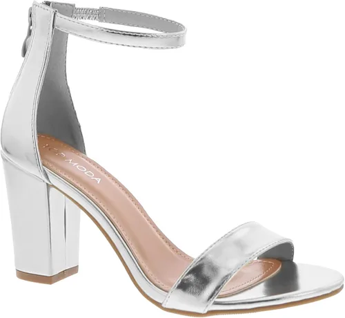 Vista 40 de TOP MODA Hannah-1 - Sandalias de tacón alto con tira en el tobillo elegantes, suela antideslizante, para boda, fiesta, baile de graduación Beige