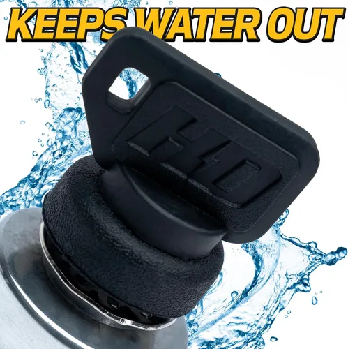 Vista 4 de HD Switch Sustituye a Briggs & Stratton 692318 - Interruptor de llave de encendido de arranque, actualización de protección dual, 3 llaves