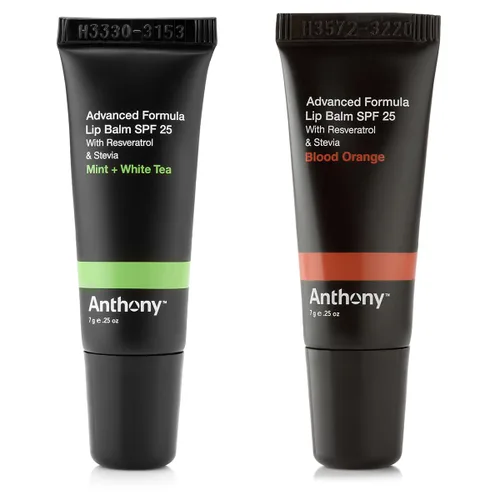 Vista 7 de Anthony Bálsamo labial SPF 25 con protector solar para labios – Contiene extracto de té verde, manteca de karité y vitamina E – Tratamiento