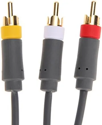 Vista 5 de WICAREYO AV Audio Video Cable Óptico Cable Compatible para Consola Xbox 360 Videojuegos