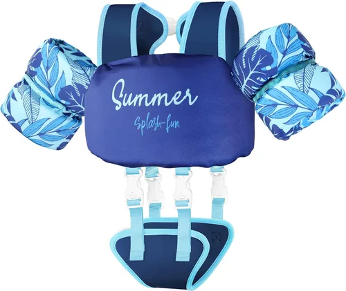 Vista 13 de Vvinca Puddle Kid Jumper for 13-30-66 Lbs,Toddlers Pool Floaties for 1-10 01-Sandía