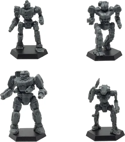 Vista 4 de Catalyst Game Labs BattleTech Mini Force Pack: Inner Sphere Heavy Lance, gris