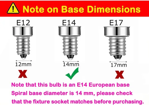 Vista 3 de Bombilla LED con forma de vela de filamento E14, bombilla de base europea E14, blanco neutro 4000 K, equivalente a 4000 lúmenes, 40 W