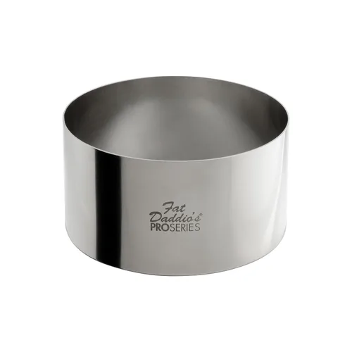 Vista 15 de Fat Daddio's Anillo redondo de acero inoxidable para pasteles y pastelería, 2 x 0.75 pulgadas