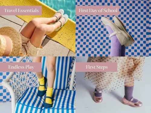 Vista 7 de Childrenchic Zapatos Mary Jane para niñas Zapatos de vestir clásicos y cómodos para niñas pequeñas y niños Zapatos planos perfectos