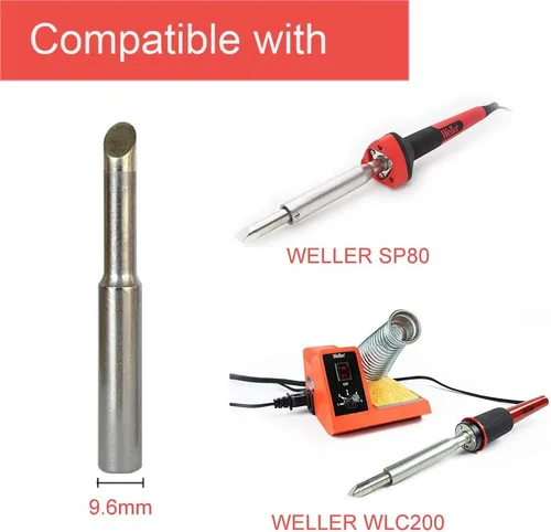 Vista 2 de puntas de soldadura para WELLER SP80NUS, WLC200, SPG80 (3 piezas)