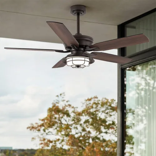 Vista 9 de NORFOLK Ventilador de techo impermeable para exteriores de 52 pulgadas