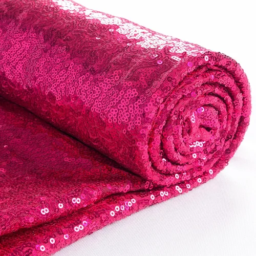 Vista 14 de ShinyBeauty 1 Yarda de Tela Negra por Yarda, Tela de Lentejuelas para Coser, Tela con Purpurina, Material de Lentejuelas por Yarda, Confección
