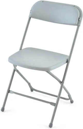 Vista 16 de EventStable TitanPRO Silla plegable de plástico blanco, silla plegable ligera para exteriores, sillas de patio duraderas, juego de sillas