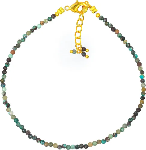 Vista 15 de TGH Pulsera de cuentas naturales con piedras preciosas microfacetadas, joyería para ella, cristales curativos energéticos de piedra natal, cadena