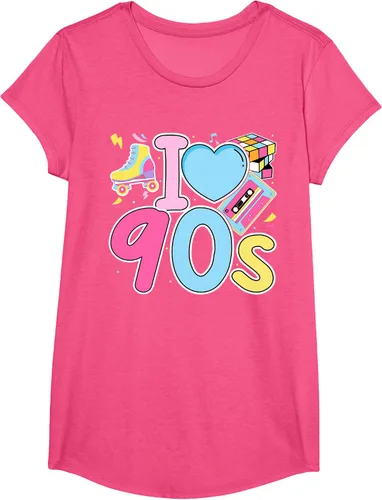 Vista 20 de I Love 90's Retro Style Nostalgia Vibe Funny 1990's Party T-Shirt Negro