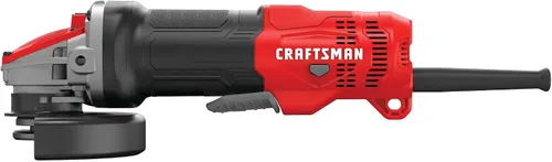 Vista 9 de CRAFTSMAN Amoladora angular, pequeña, 4-1/2 pulgadas, 7.5 amperios, con cable (CMEG200)