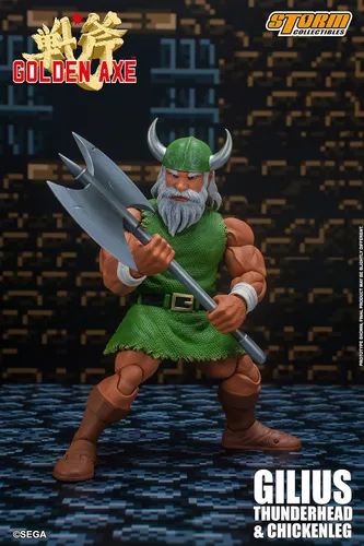 Vista 3 de Storm Collectibles Storm COLL Hacha dorada GILIUS Thunderhead & Chicken L 1/12 AF