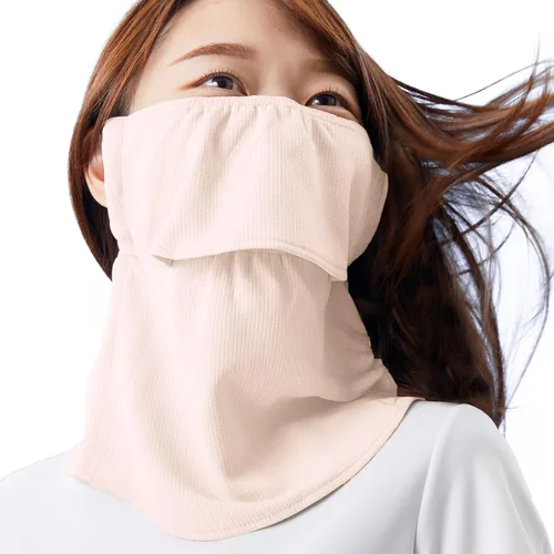 Vista 16 de YAKeNU UV CUT MASK Máscara de protección solar UV para cara y cuello "Yake-nu Standard
