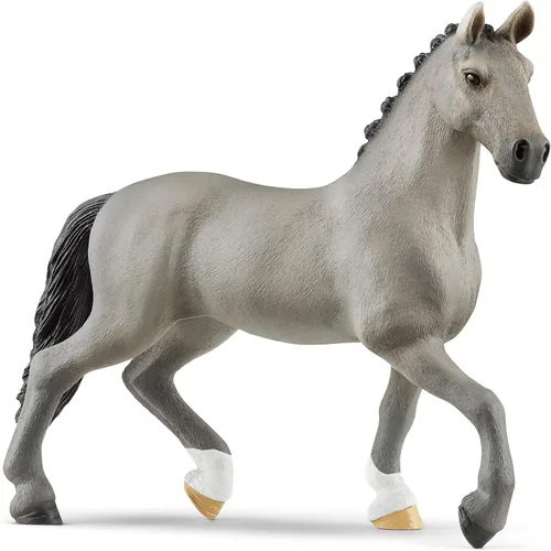 Vista 7 de Schleich Horses 2023, Horse Club, juguetes de caballo para niñas y niños Cheval de Selle Francais potrillo juguete de caballo, Edades 5+