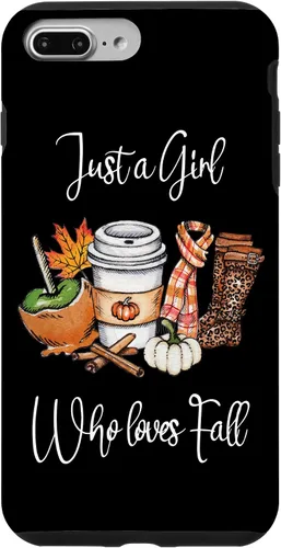 Vista 12 de iPhone 12 Pro Max Just A Girl Who Loves Fall Pumpkin Spice Boot Estuche de regalo de girasol