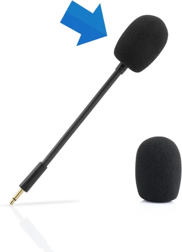 Vista 4 de LEFXMOPHY Repuesto de espuma de micrófono para Razer Kaira/Kaira X/Barracuda X/Kraken V3 Pro Gaming Headset Micrófono Pop Filter Cover Pack 3