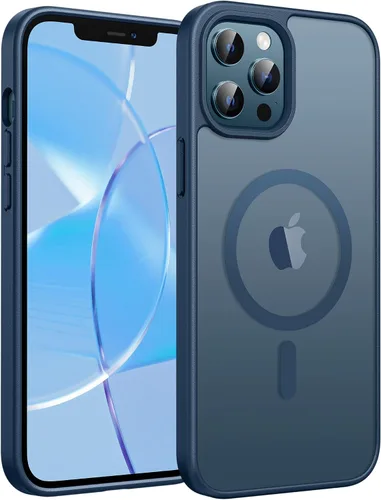 Vista 101 de FNTCASE para Samsung Galaxy Z Fold 7 Estuche Magnético: Funda de Teléfono Celular con Textura Mate Translúcida, Protección contra Caídas de Grado