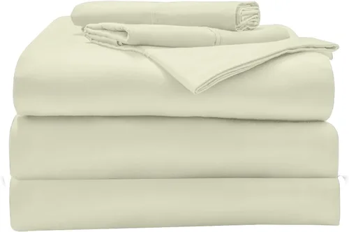 Vista 11 de Sábanas de tamaño Queen con cabezal dividido superior para cama ajustable, 800 hilos, 100% algodón egipcio, juego de ropa de cama de 4 piezas