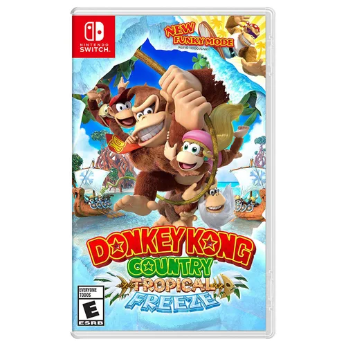 Vista 3 de New Super Mario Bros. U Deluxe + Donkey Kong Country: Tropical Freeze - Two Game Bundle - Nintendo Switch (European Version) (EU Version)