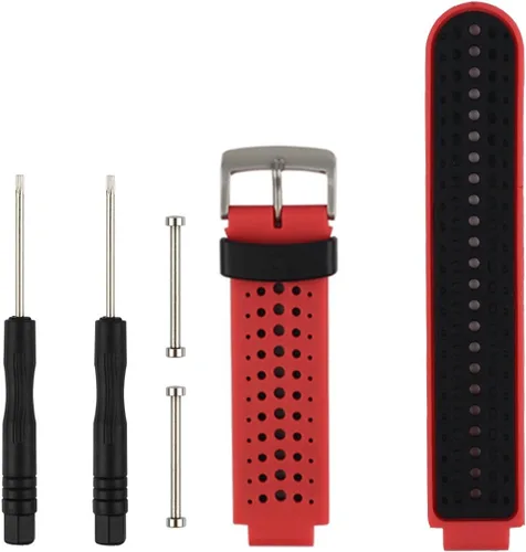 Vista 10 de Correa de repuesto para reloj inteligente Garmin Forerunner 220/230/235/620/630/735XT/235Lite, talla única