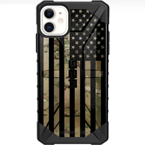Vista 72 de EGO TACTICAL Limited Edition UAG Urban Armor Gear case Compatible with iPhone 12 Mini [5.4" Screen] A-10 Warthog