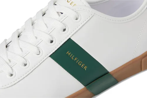 Vista 30 de Tommy Hilfiger Zapatillas Pandora para hombre Blanco/Azul marino 164