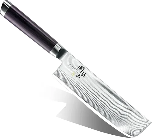 Vista 9 de Kai KAI AE5207 - Cuchillo para pan Seki Magoroku Damasco, 9.5 pulgadas, fabricado en Japón