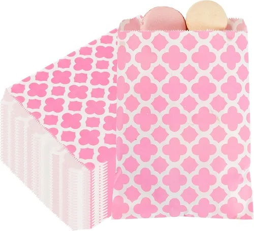 Vista 26 de Restaurantware Bolsa de papel rectangular negra, 7 x 5 pulgadas, paquete de 100 Negro