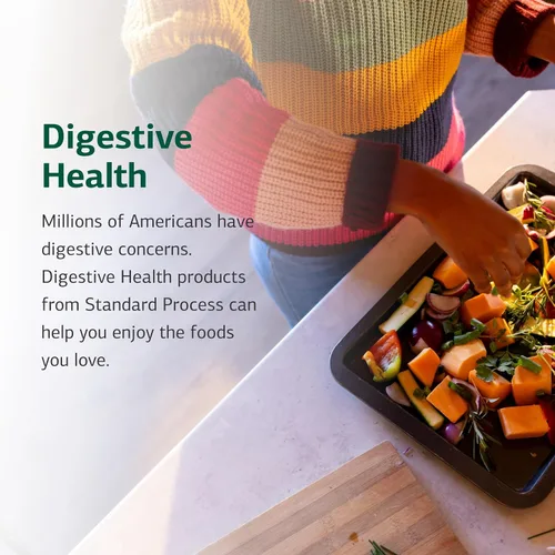 Vista 6 de Standard Process Lact-ENZ - Apoyo para la digestión enzimática - Sin gluten, sin lácteos y sin soya - Cuidado digestivo probiótico - 90 cápsulas