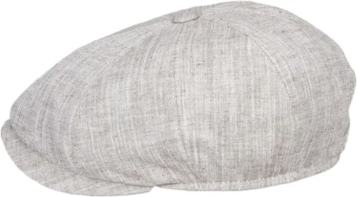 Vista 6 de Gorra de verano de algodón de 8 paneles para hombres y mujeres, sombrero clásico de panadero vintage
