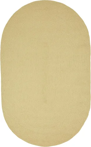 Vista 20 de BNM - Alfombra ovalada bohemia para interiores y exteriores con patrón trenzado sólido, perfecta para patio trasero, patio, oficina, sala de estar