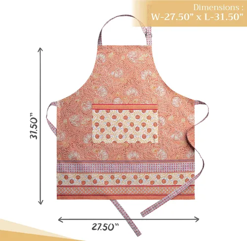 Vista 277 de Maison d' Hermine Delantales para mujer con bolsillo, 100% algodón (27.50 x 31.50 pulgadas)