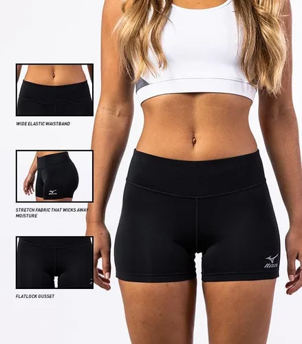 Vista 7 de Mizuno Victory - Pantalón corto de voleibol (entrepierna de 3.5pulgadas)