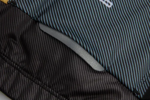 Vista 7 de Camiseta de ciclismo para hombre, manga larga, camiseta de ciclismo de carretera, bolsillo con cremallera, ligera, ajuste profesional UPF 50+