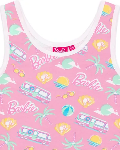Vista 5 de Barbie Top y Shorts Conjunto coordinado para niña