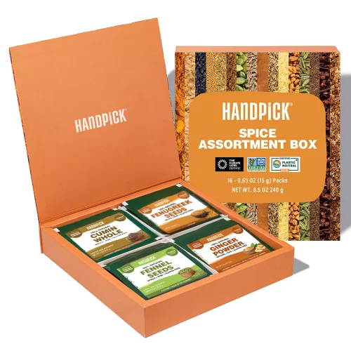 Vista 27 de HANDPICK Ajwain Seeds - Semillas enteras de Carom (14 onzas), veganas, sin gluten, sin OMG, obispos de carom crudas, origen indio, empaquetadas