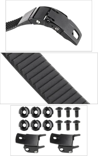 Vista 8 de Homyl Juego de 2 correas duraderas para patines en línea con tornillos + accesorios de reparación de patines con hebilla