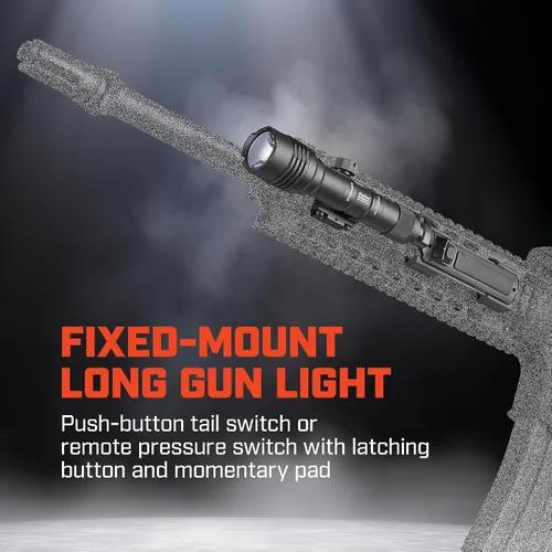 Vista 3 de Streamlight 88059 ProTac - Luz de arma de montaje en riel 2 de 625 lúmenes con baterías CR123A e interruptor de presión remoto, interruptor trasero