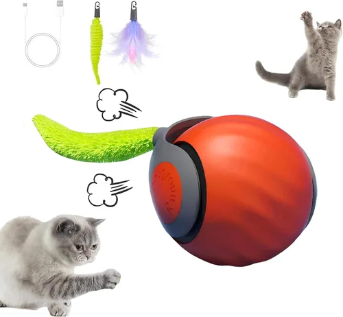Vista 11 de Versión 3.0 2026 - Juguetes interactivos para gatos de interior, juguete automático para gatos, juguete interactivo para gatos, juguete interactivo