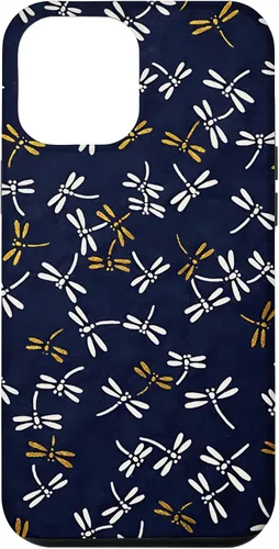 Vista 26 de Dragonflies Pattern Japanese Tombo Akitsu Case for iPhone 17