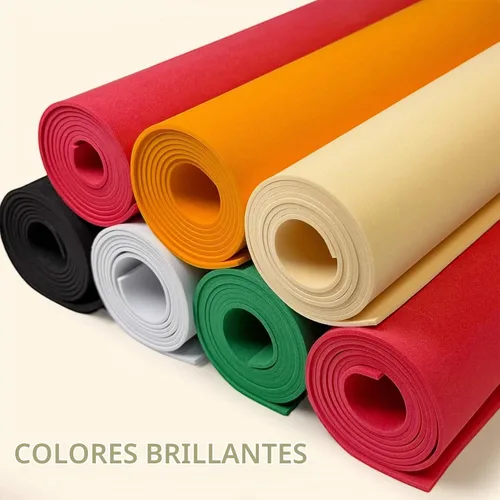 Vista 7 de biguphate Rollo de espuma EVA, 0.079 in beige, 15"x39" espuma artesanal
