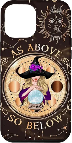 Vista 25 de iPhone 16 Witch Halloween Day - As Above - So Below Case